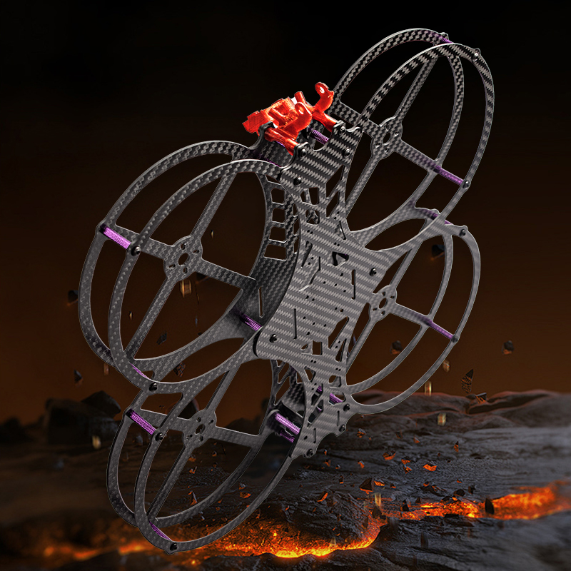 Drone Kit Octocopter - Flyroun 5-дюймовый комплект гоночной рамы FPV